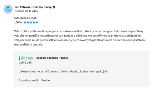Overená recenzia z Heureka.sk: profesionálna zákaznícka linka, ktorá radí a nie tlačí na predaj