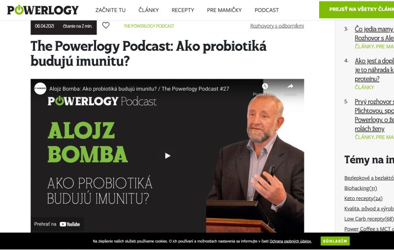 The Powerlogy Podcast: Ako probiotiká budujú imunitu?
