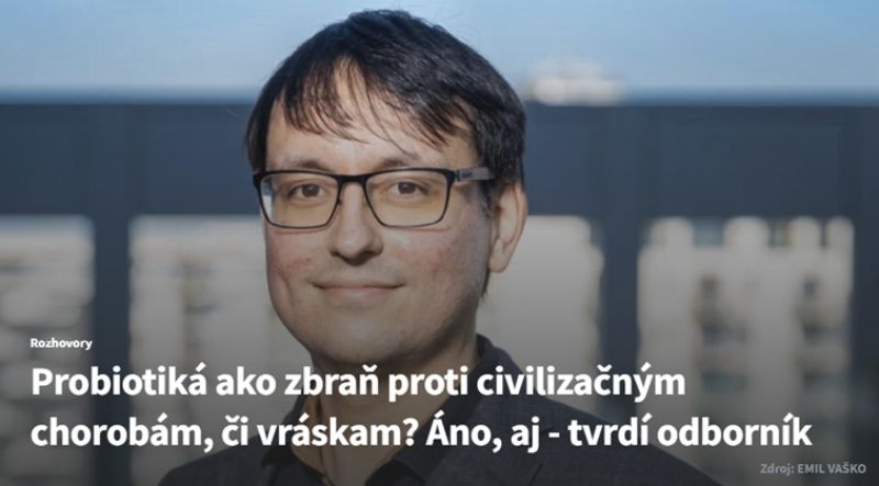 Probiotiká ako zbraň proti civilizačným chorobám, či vráskam?  Áno, aj- tvrdí odborník. 