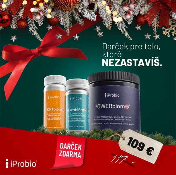 Balíček vitality  pre športovcov 1x Mikrobióm+® , 1x POWERbiom+® a 1x SPORTbiom+®