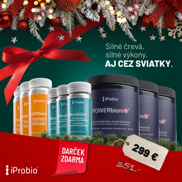 Balíček vitality  pre športovcov 3x Mikrobióm+® , 3x POWERbiom+® a 3x SPORTbiom+®